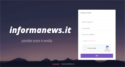 Desktop Screenshot of informanews.it