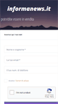 Mobile Screenshot of informanews.it