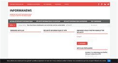 Desktop Screenshot of informanews.net